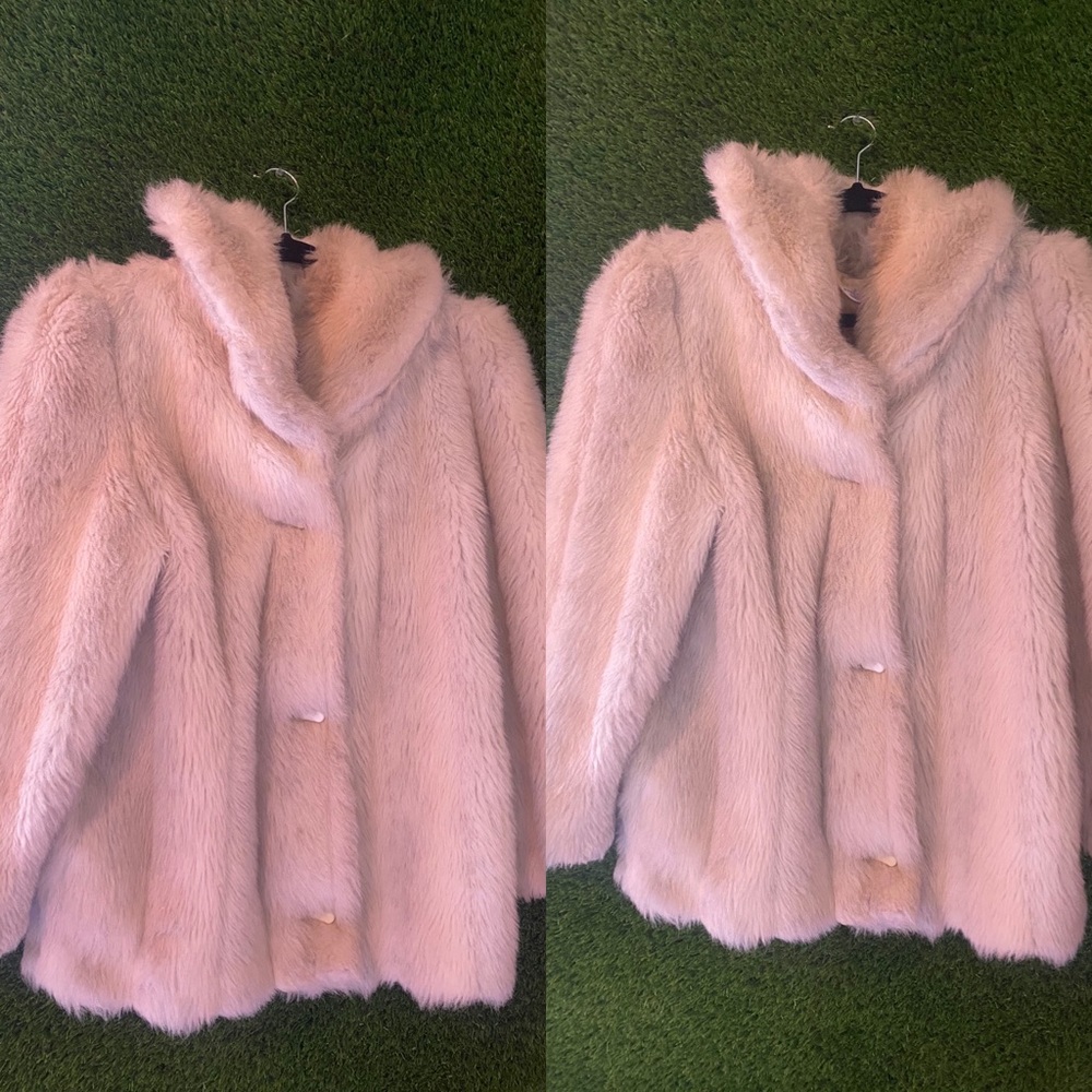 Wealthy White Mink Jacket